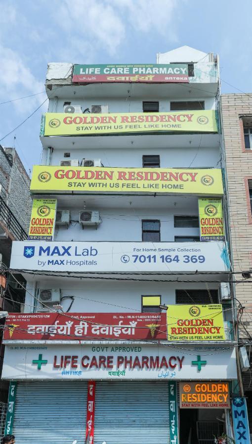 Hotel Golden Residency Nueva Delhi Exterior foto